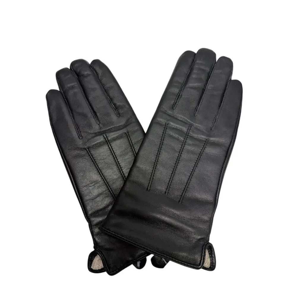 Leather Gloves Women’s Size XL Insulated NEW #K174